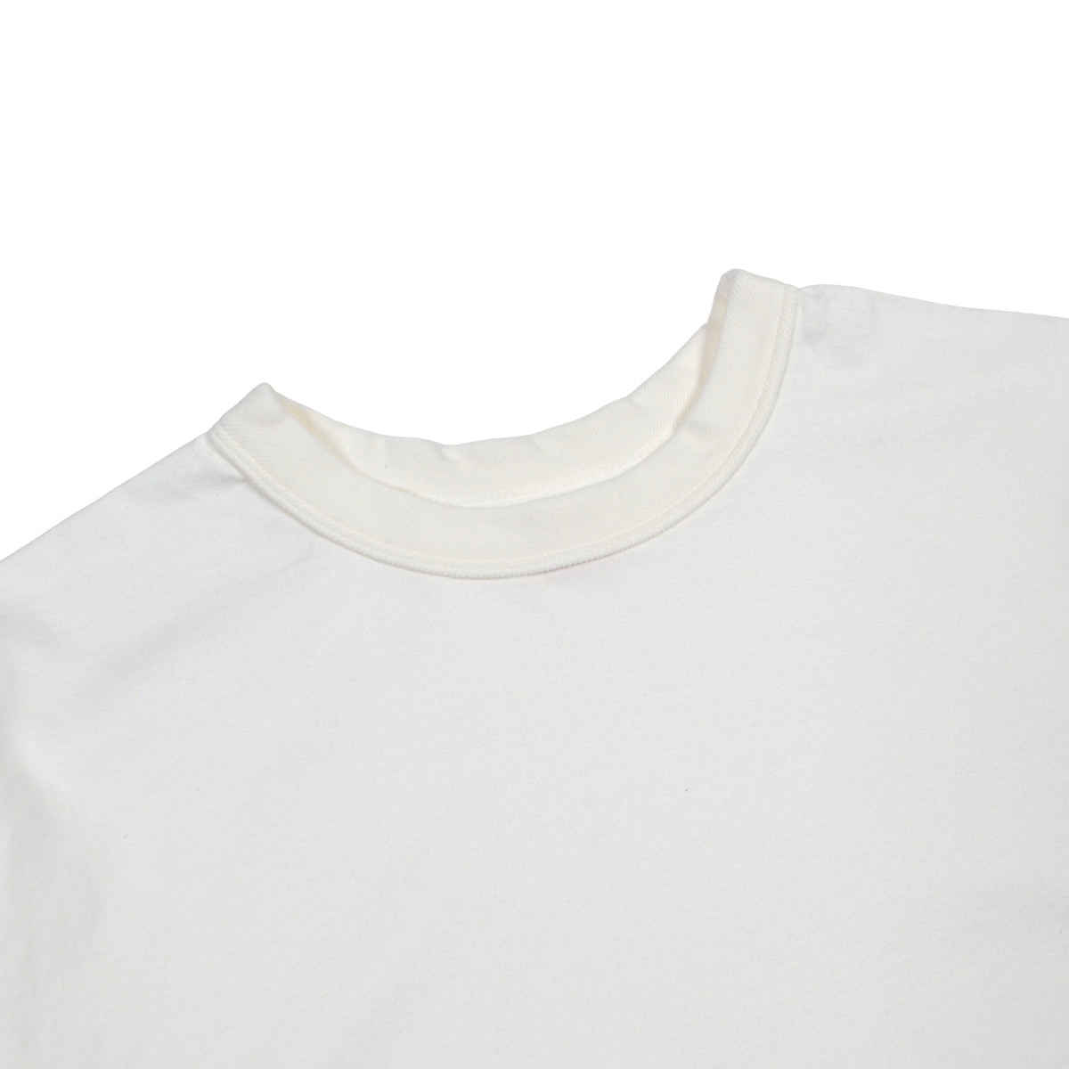 5222L FLAT SEAM HEAVYWEIGHT L/S - WHITE