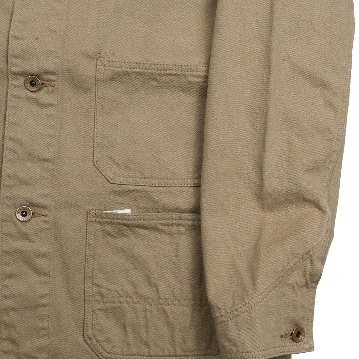 CHORE JACKET DENIM - BEIGE