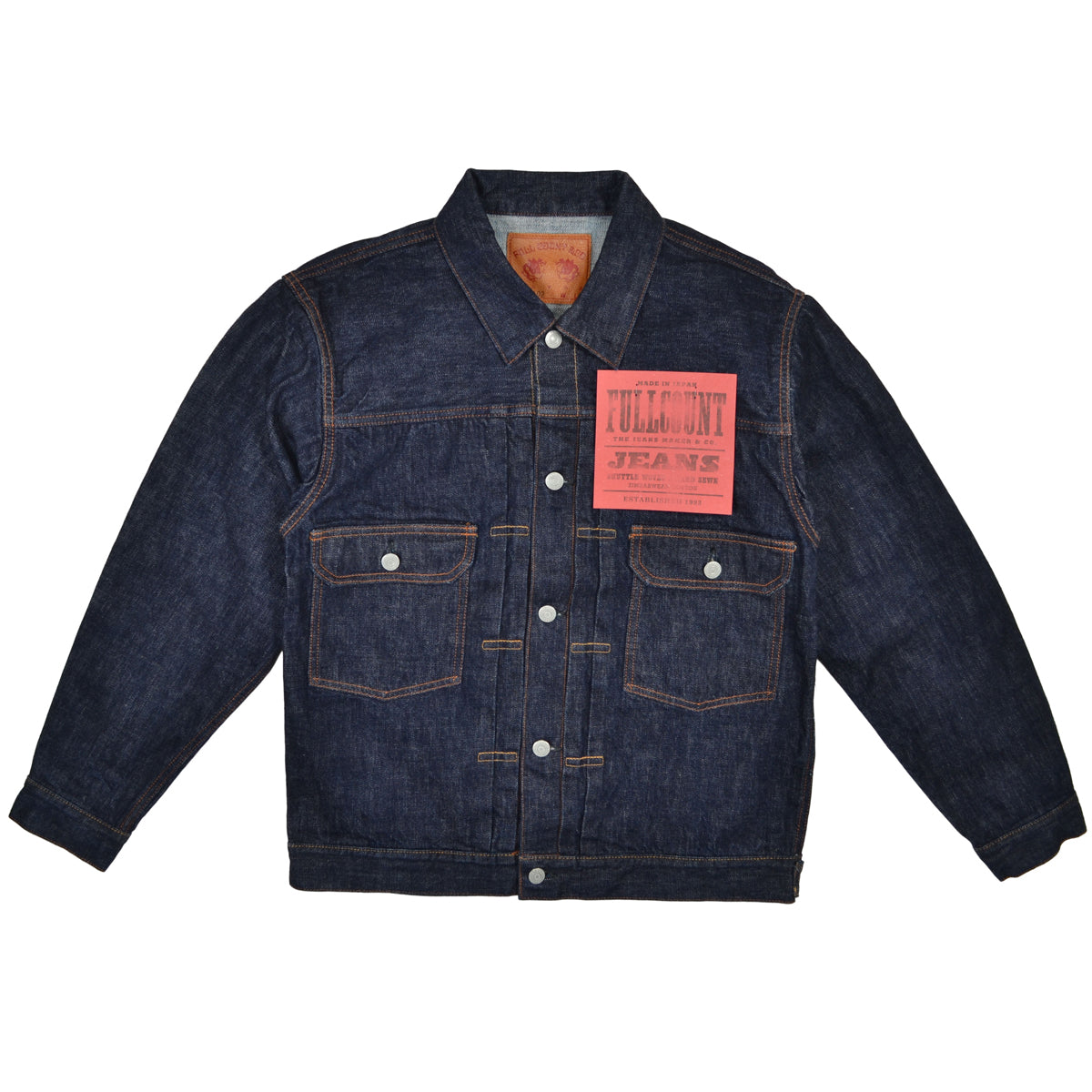 TYPE 2 DENIM JACKET 13.7OZ 2102W - INDIGO