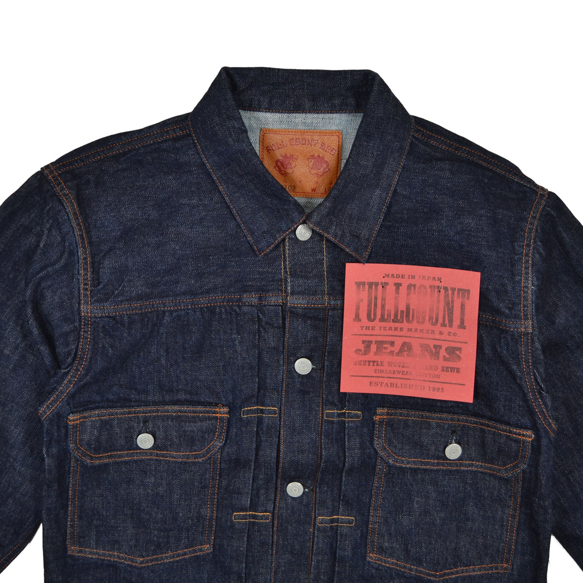 TYPE 2 DENIM JACKET 13.7OZ 2102W - INDIGO