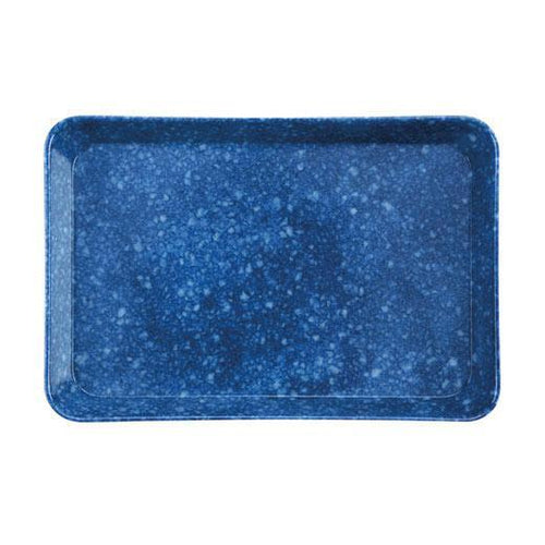MARBLE DESK TRAY MEDIUM - NAVY