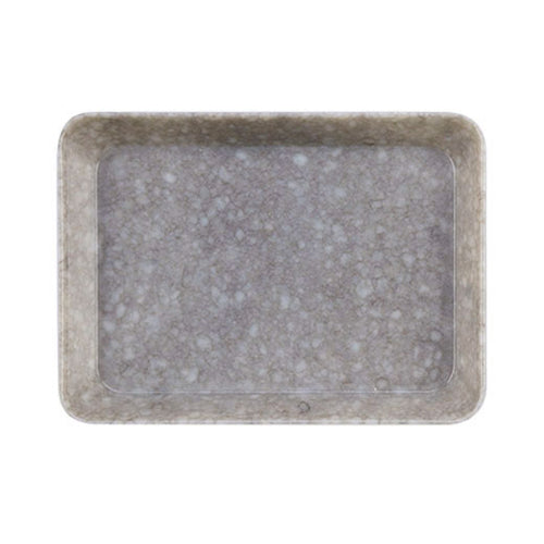 MARBLE DESK TRAY SMALL - GREY