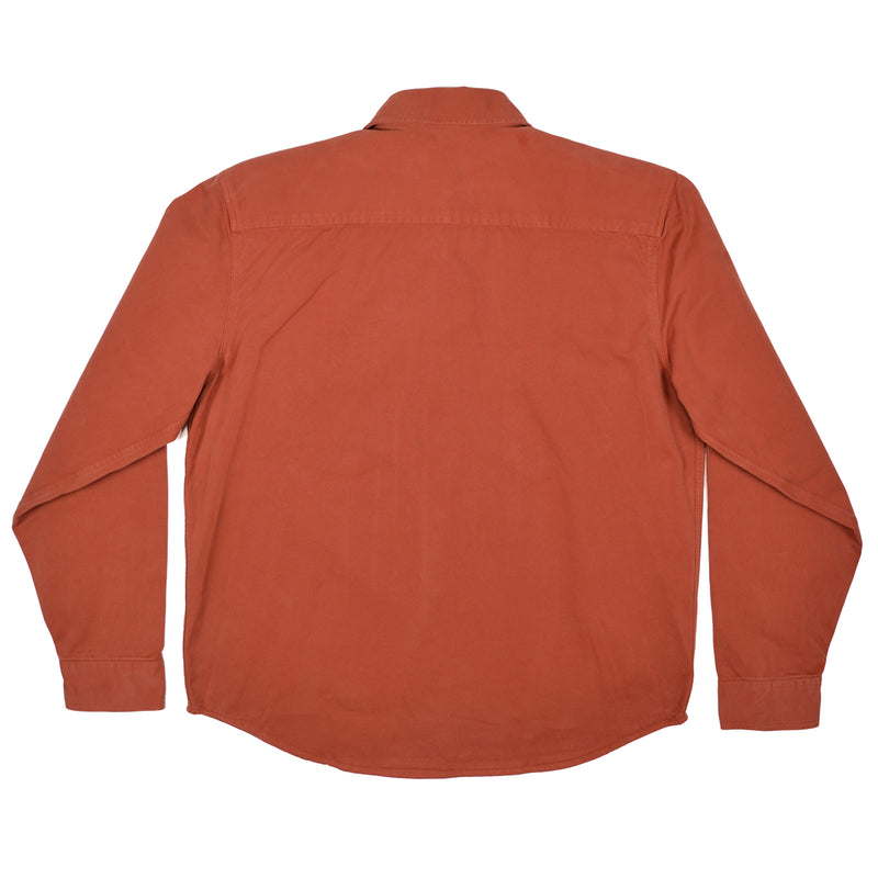 Brown shirt on a white background