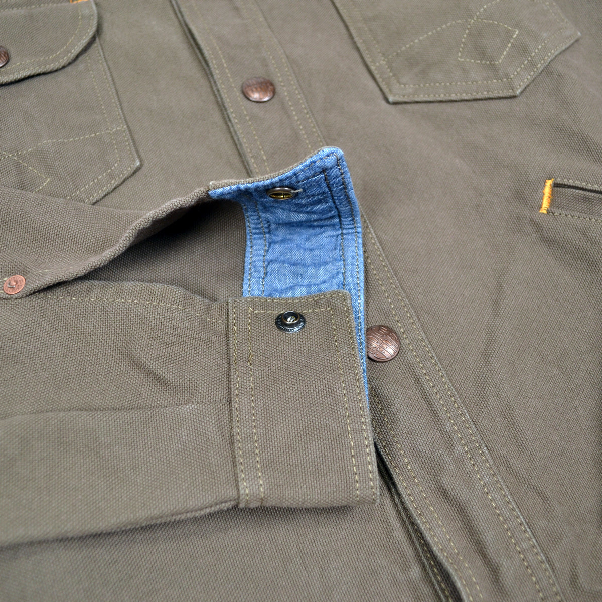 FARGO QUARTER SMITHSON CANVAS - DARK OLIVE / BLACK