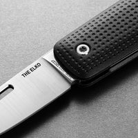 THE ELKO STRAIGHT - BLACK / STAINLESS