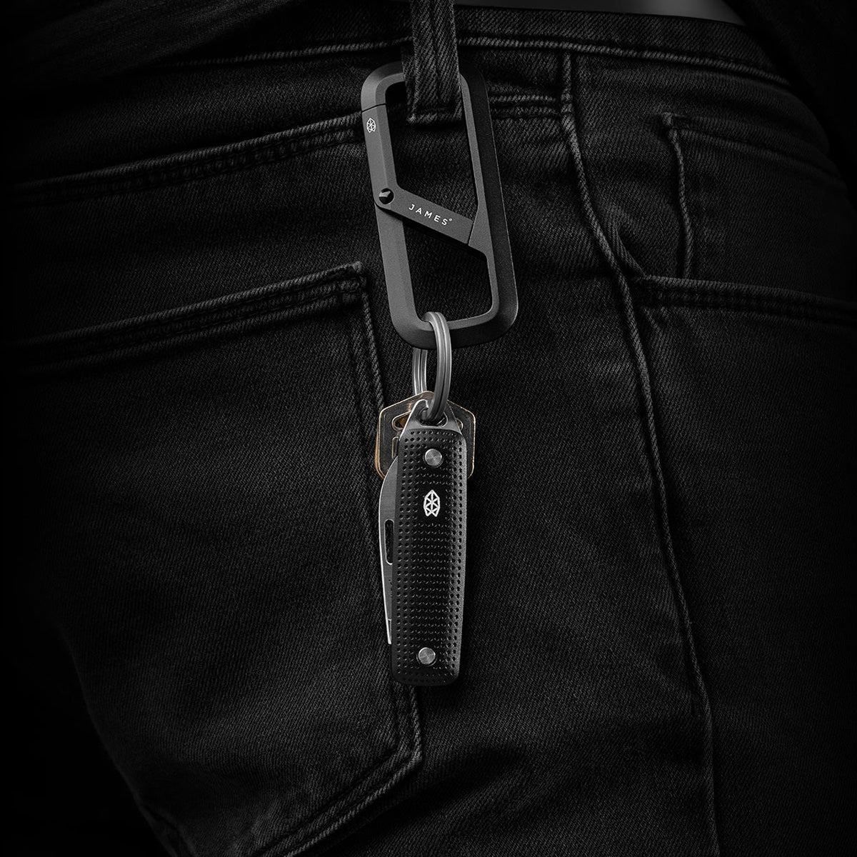 THE ELKO STRAIGHT - BLACK / STAINLESS