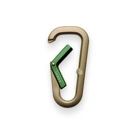 THE HARDIN CARABINER - TUMBLEWEED / DARK GREEN