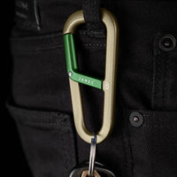 THE HARDIN CARABINER - TUMBLEWEED / DARK GREEN