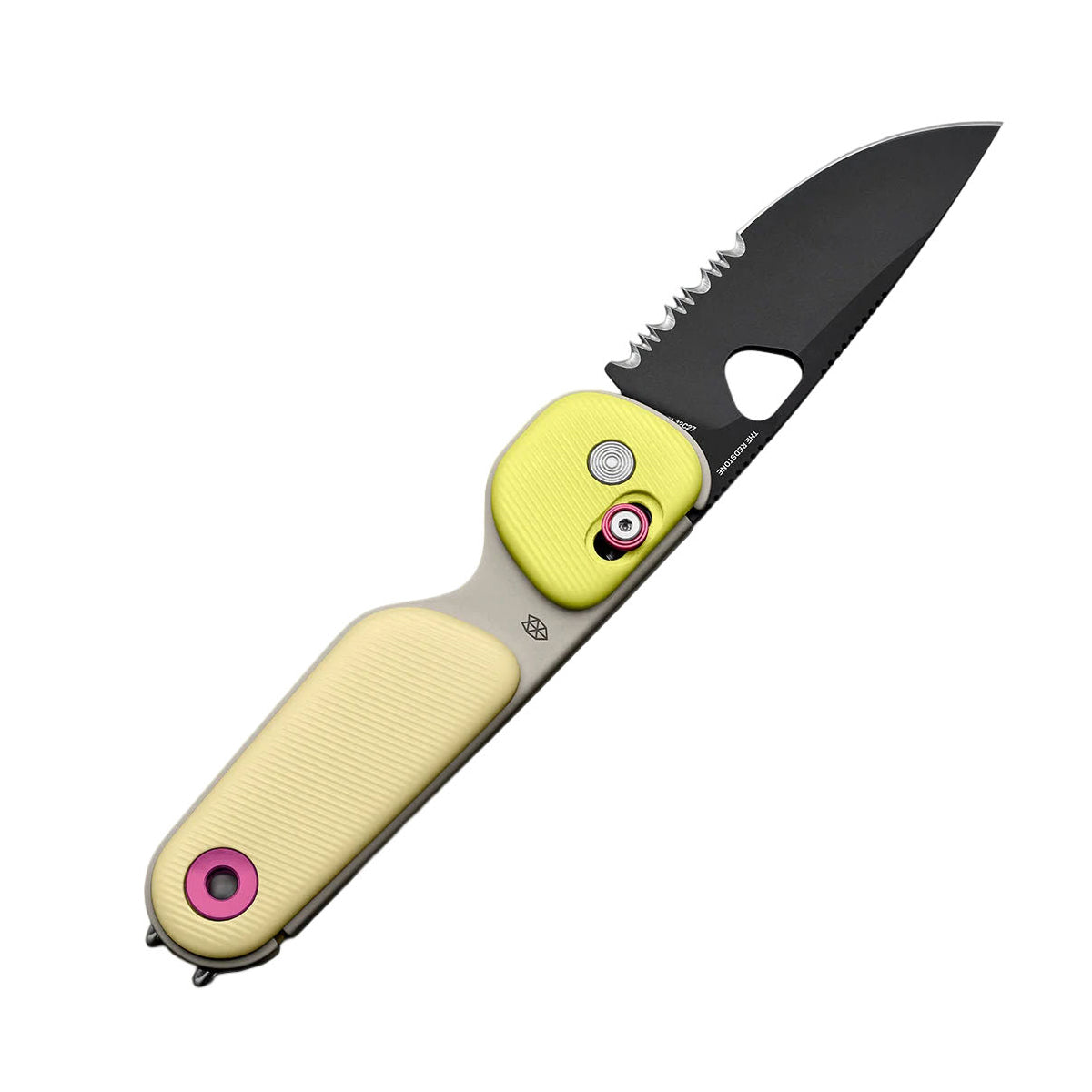 THE REDSTONE SERRATED - BUTTERMILK / BUTTER / BLACK