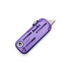 THE JAMES BRAND THE PALMER RECYLCED PC KNIFE - ATOMIC PURPLE/ELECTRIC GREEN