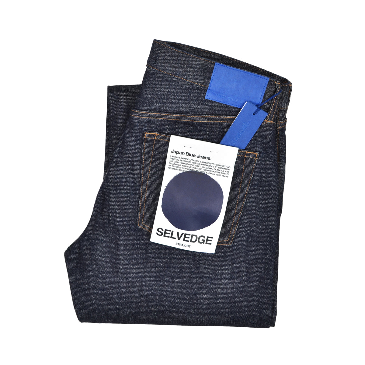 SELVEDGE STRAIGHT JEANS 14OZ - INDIGO
