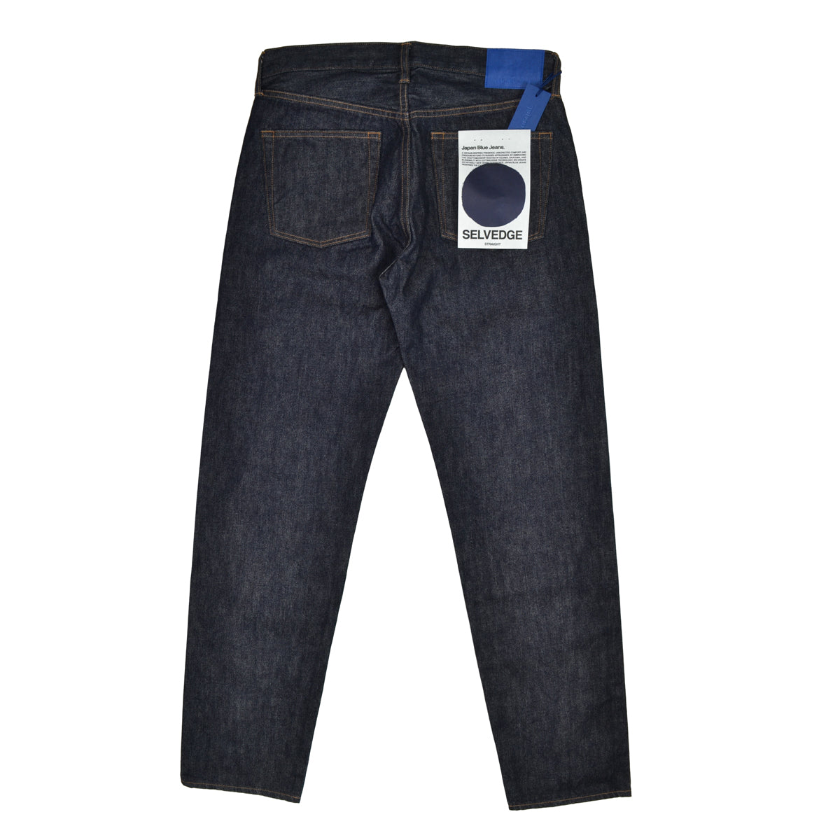 SELVEDGE STRAIGHT JEANS 14OZ - INDIGO