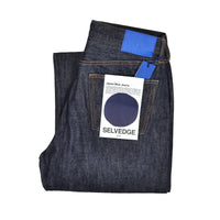 SELVEDGE WIDE JEANS 14OZ - INDIGO