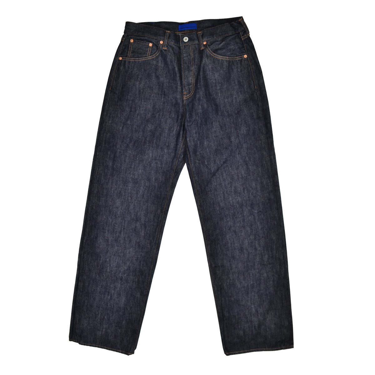 SELVEDGE WIDE JEANS 14OZ - INDIGO