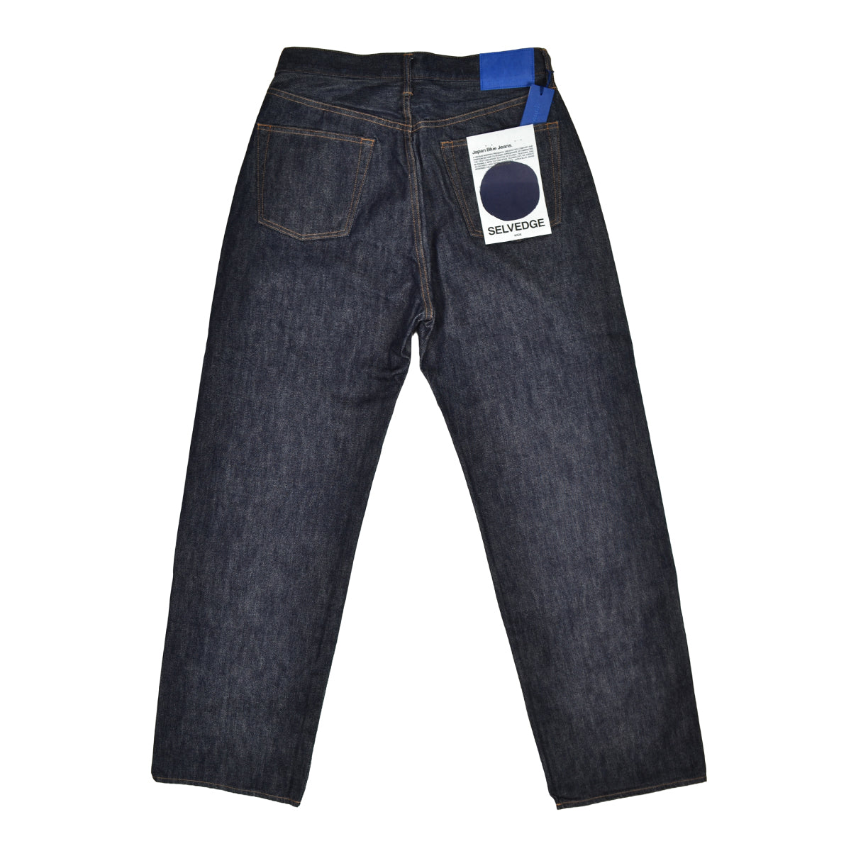 SELVEDGE WIDE JEANS 14OZ - INDIGO