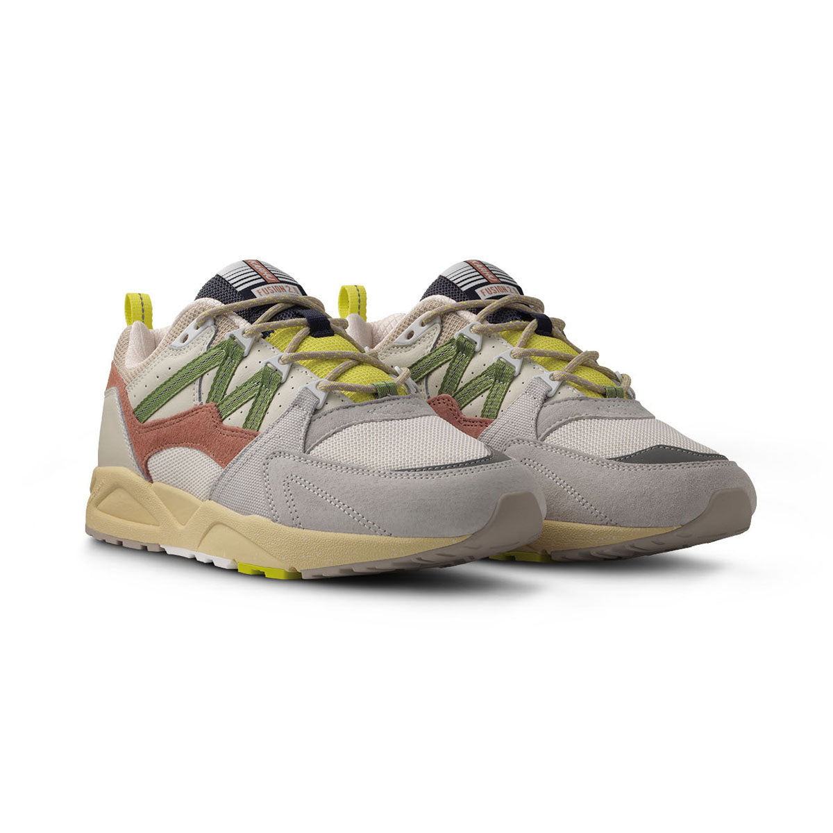 karhu lily white FUSION 2.0 - LILY WHITE/PIQUANT GREEN