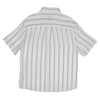 Katin USA Alan white short-sleeve shirt with black stripes on a white background