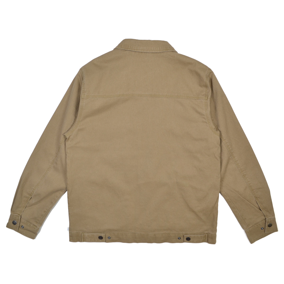 Beige jacket on a white background