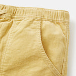 KATIN TRAILS CORD SHORT - BUTTER