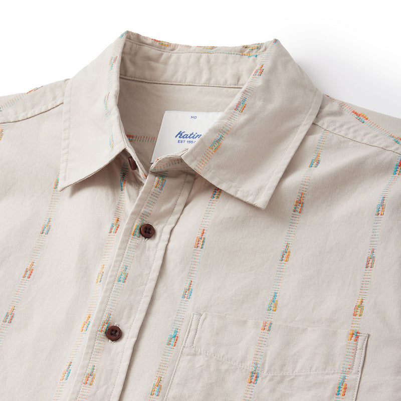 KATIN ZENITH SHIRT - LIGHT GREY MULTI