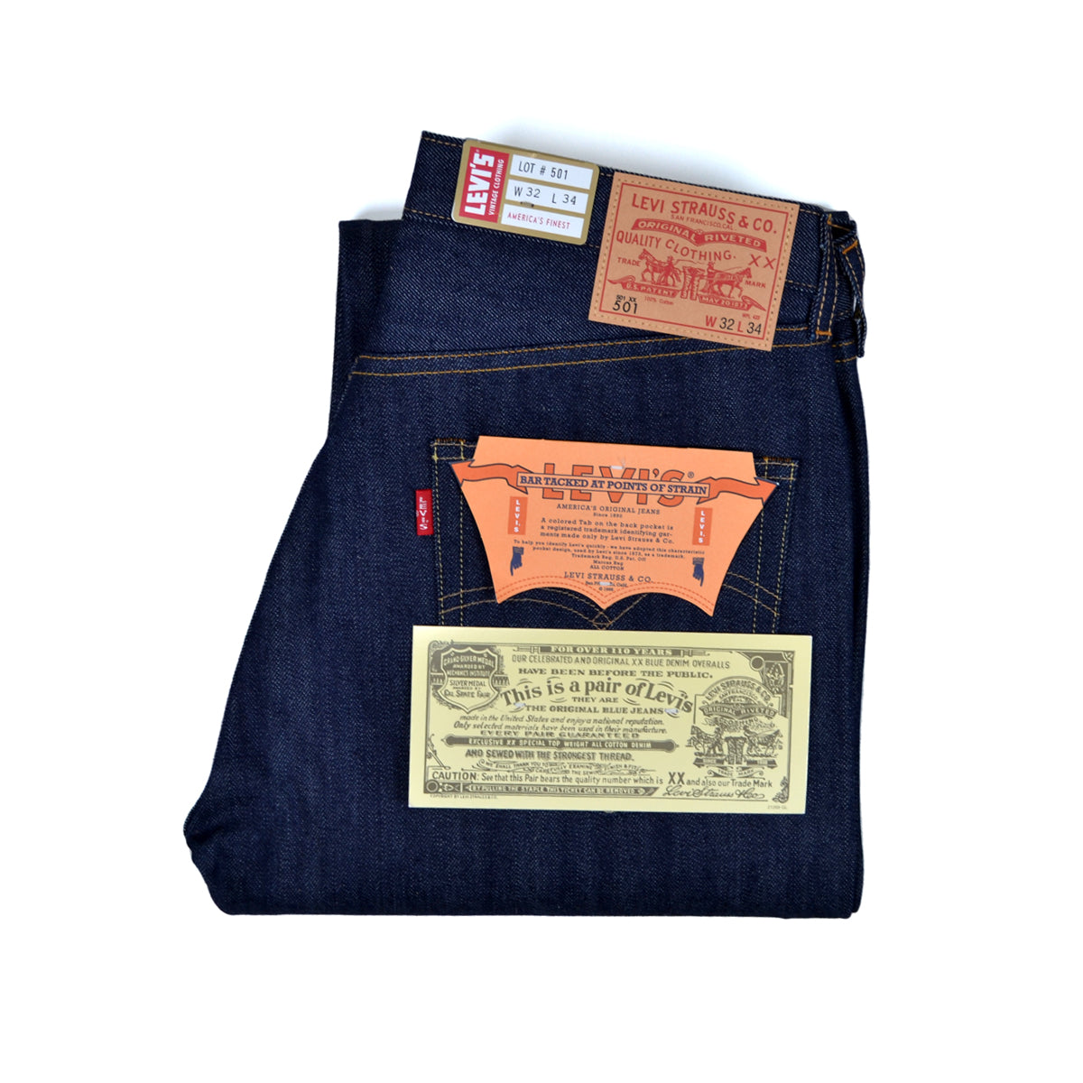 1966 501 - ORGANIC RIGID SELVEDGE