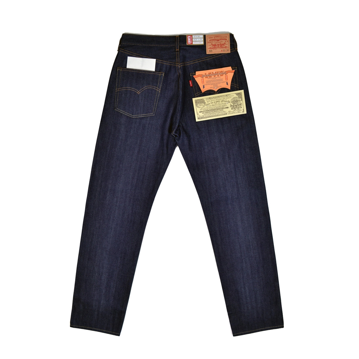 LEVI'S VINTAGE CLOTHING 1966 501 - ORGANIC RIGID SELVEDGE LEVI'S VINTAGE CLOTHING 1966 501 - ORGANIC RIGID SELVEDGE
