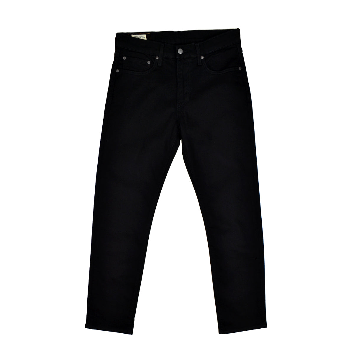 Black jeans on a white background