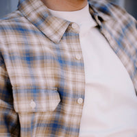 JACKSON WORKER SHIRT - ANDIE PLAID / HARVEST GOLD