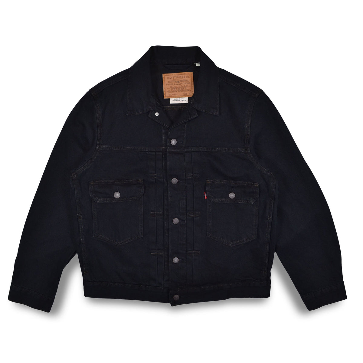 TYPE II TRUCKER - BLACK OVERDYED SELVEDGE