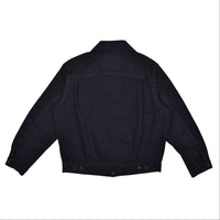TYPE II TRUCKER - BLACK OVERDYED SELVEDGE