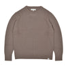 Brown sweater on a white background