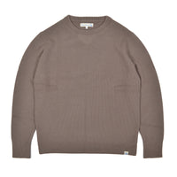 Brown sweater on a white background