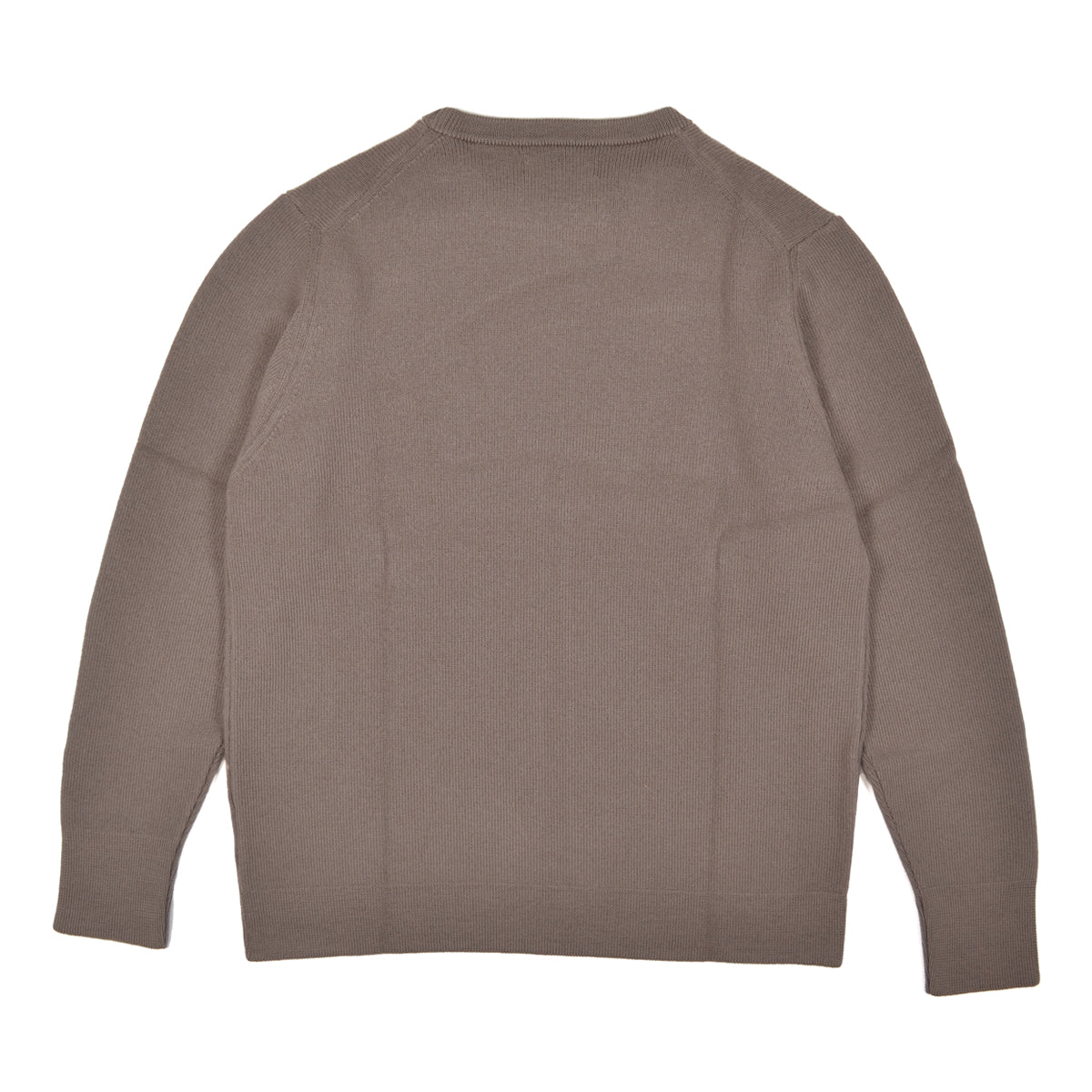 Brown long-sleeve shirt on a white background