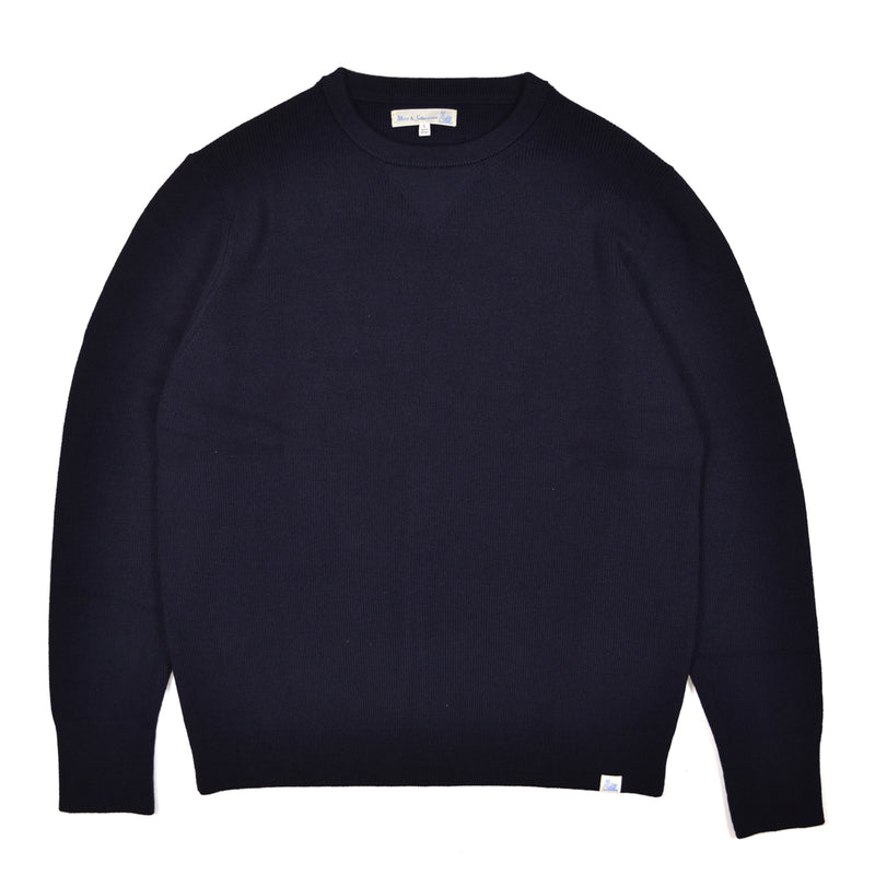 Black sweater on a white background
