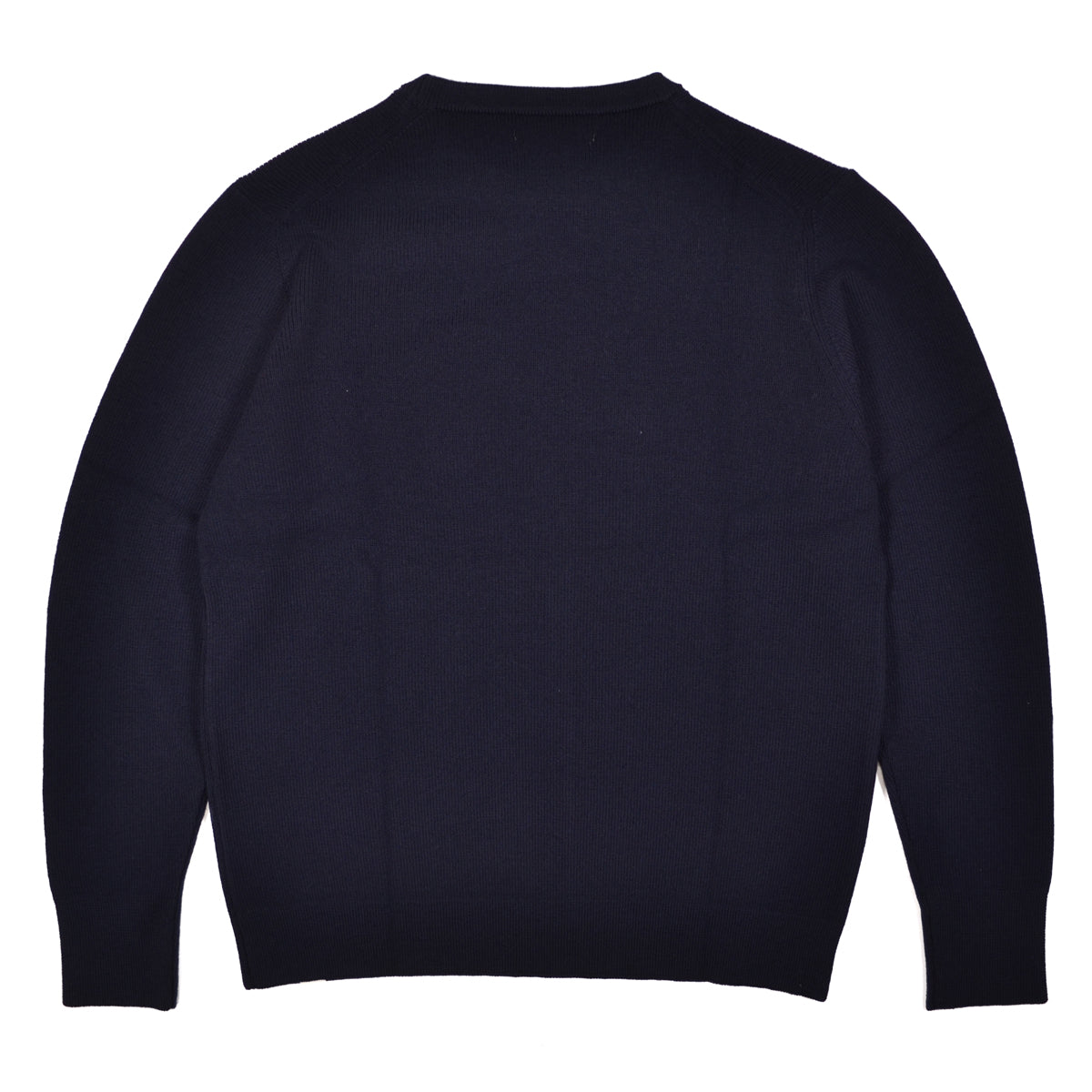 Black sweater on a white background