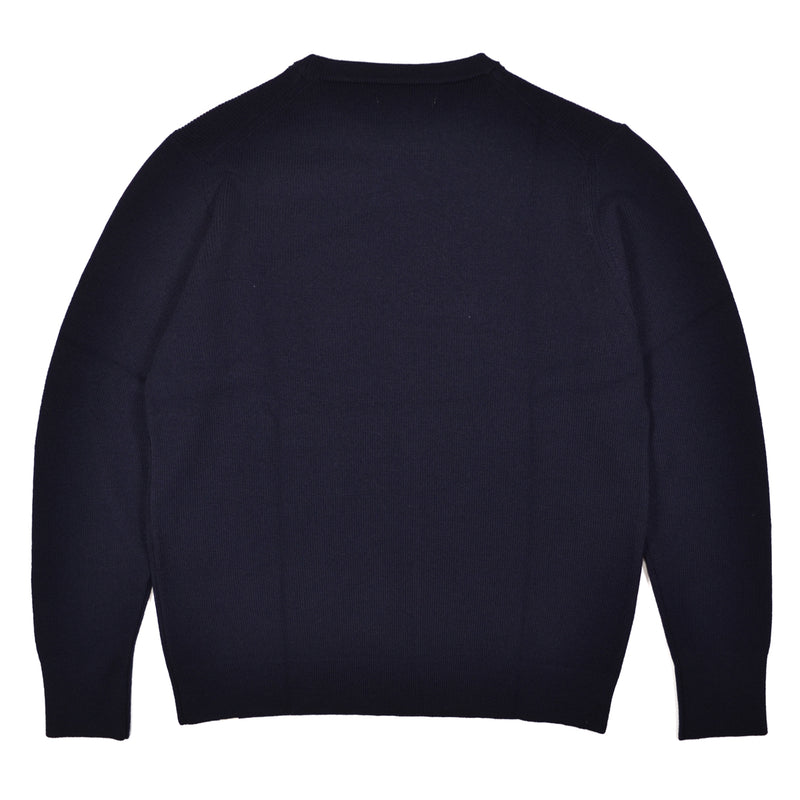 Black sweater on a white background
