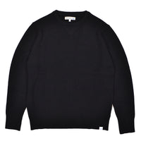 Black sweater on a white background