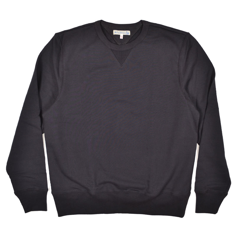 Black sweatshirt on a white background