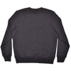 Black sweatshirt on a white background
