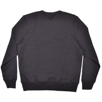Black sweatshirt on a white background