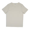 Plain white t-shirt on a white background