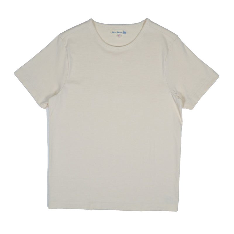 Plain white t-shirt on a white background