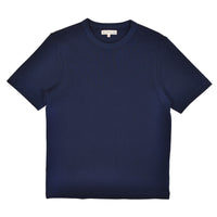 214PK LOOPWHEELED RELAXED FIT PIKÉE T-SHIRT - 66 INK BLUE