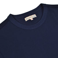 214PK LOOPWHEELED RELAXED FIT PIKÉE T-SHIRT - 66 INK BLUE