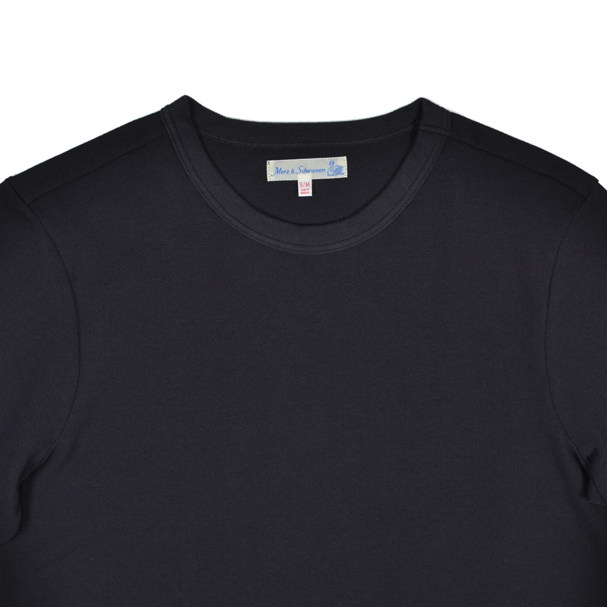 214PK LOOPWHEELED PIKEE T-SHIRT - 98 CHARCOAL