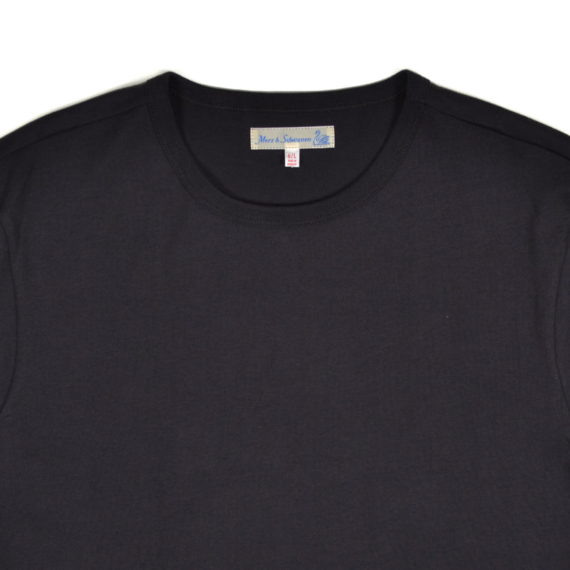 Charcoal tee on white background