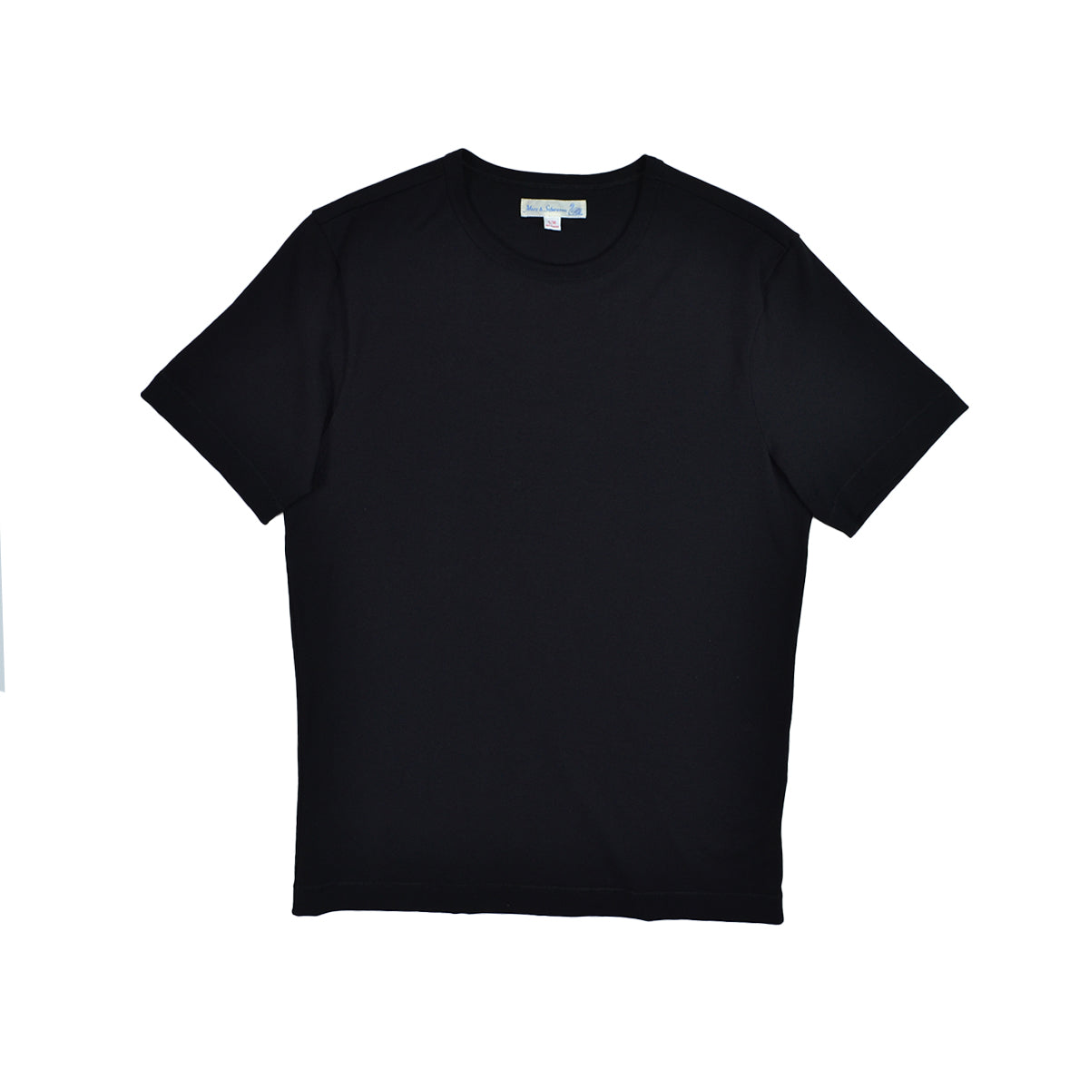 MERZ B SCHWANEN 2M15 STURDY JERSEY T-SHIRT 6.8OZ CLASSIC - 99 DEEP BLACK