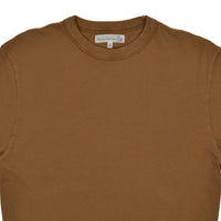 SUPPLE AUTHENTIC JERSEY COTTON T-SHIRT - DUSTED KHAKI