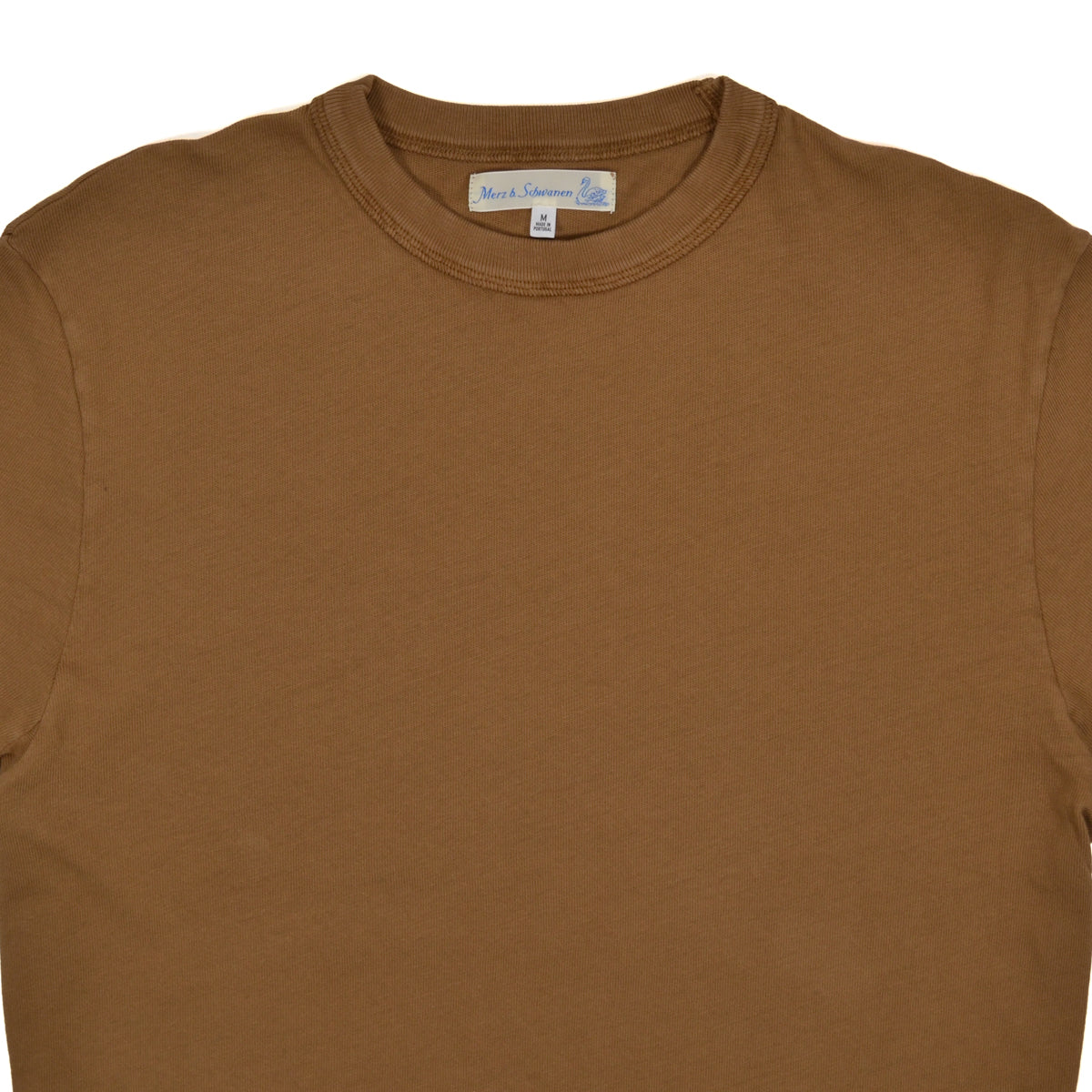 SUPPLE AUTHENTIC JERSEY COTTON T-SHIRT - DUSTED KHAKI