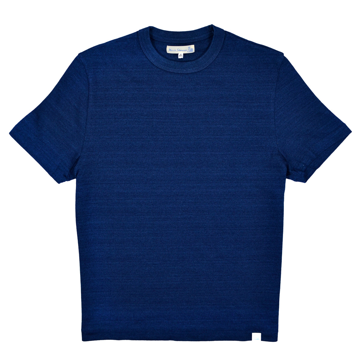 SUPPLE AUTHENTIC JERSEY COTTON T-SHIRT - INDIGO